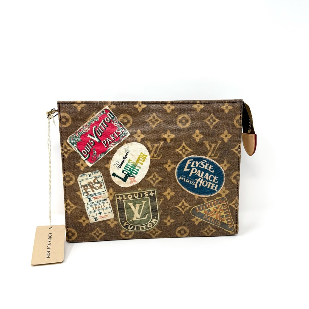Louis Vuitton Monogram Flight Mode Cosmetic Toiletry Pouch 26 Limited Edition